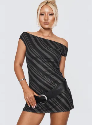 Refined Finish Clean Lines Hari Mini Dress Stripe