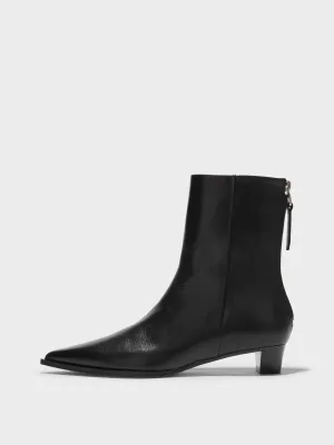Harriet Pointed Ankle Boots PU