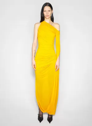 amber draped infinity dress Inner lining