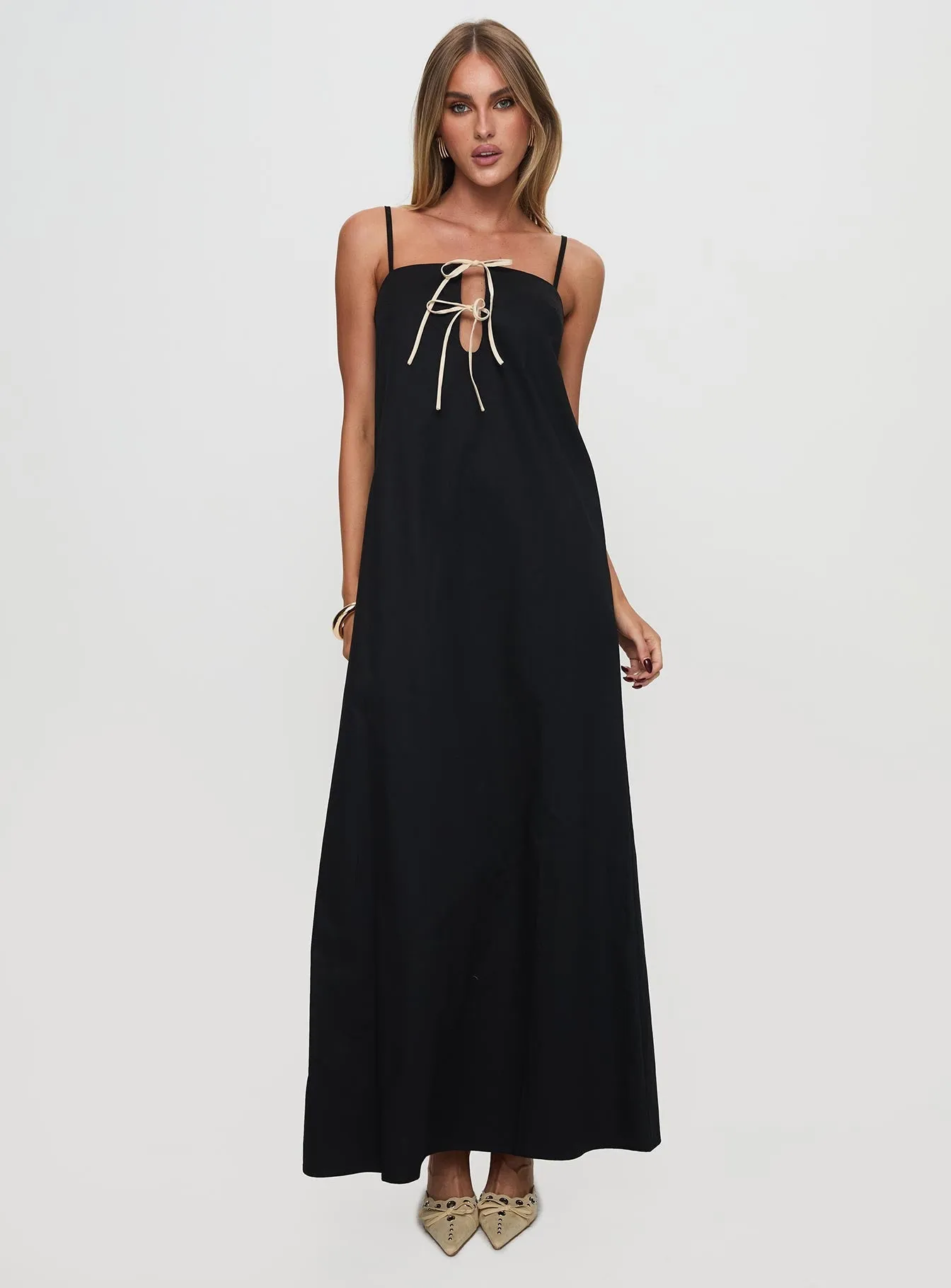 Belong Together Maxi Dress Black Chic casual Timeless-Classic