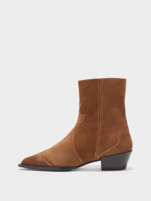 Padded Interior Hiking Trails Hester Suede Ankle Boots