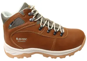 Hi Tec Womens Altitude Base Camp Lite Waterproof Comfort Hiking Boots Temperature Regulating Lining Outdoor Adventure