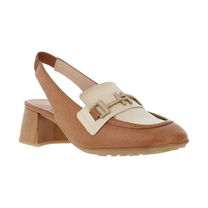 Hispanitas Womens Shoe CHV254004 Cuoio/Latte Glam Heels for Night Out