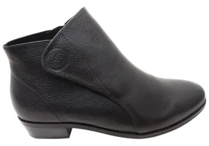 Homyped Empress Pixie Womens Comfort Supportive Leather Ankle Boots midsole