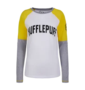 Stylish Fit Hufflepuff Ladies Raglan Shirt