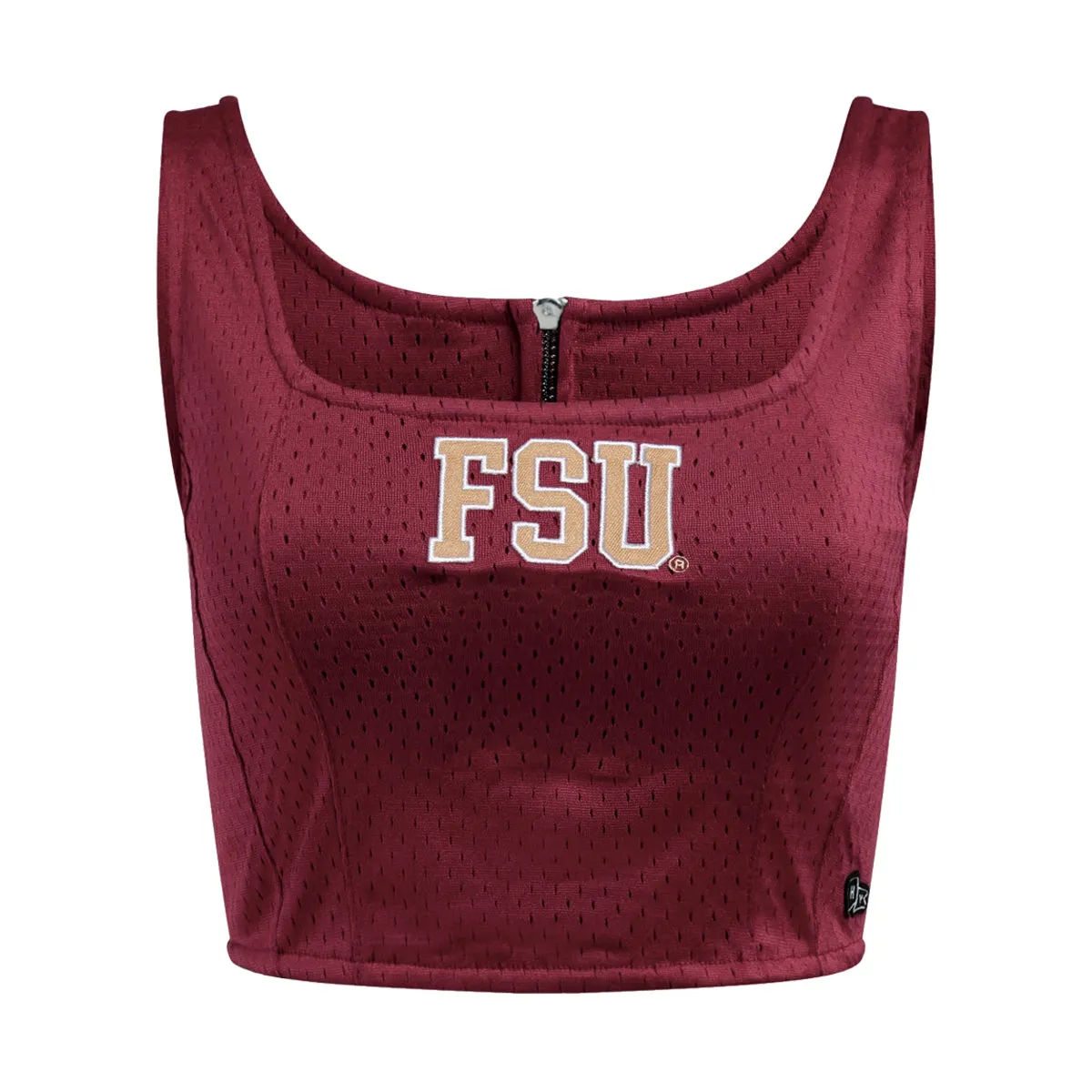 Commercial - grade Hype & Vice Women's FSU Jersey Corset - Garnet