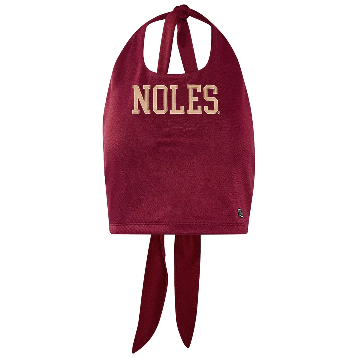 Torsion Control System Odor Resistant Hype & Vice Women's Noles Tie-back Jersey Top - Garnet