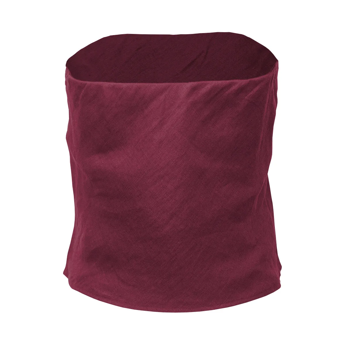 Hype & Vice Women's Seminole Logo Linen Top - Garnet High Speed