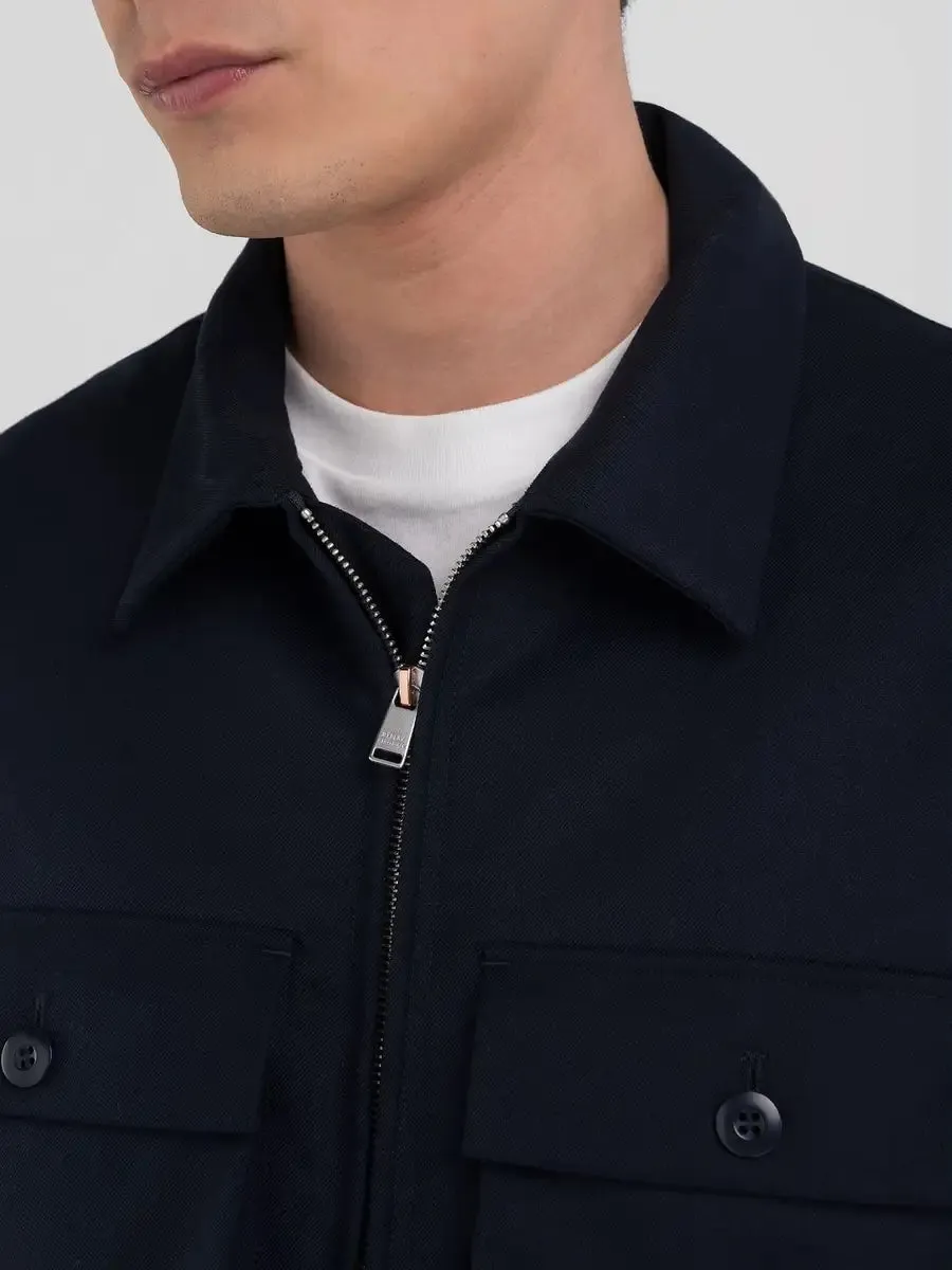 NoiseReduciting Fabric Light Activated Cooling ID24997-Replay Sartoriale Navy Jacket