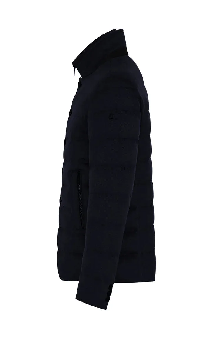 Anti Pill Surface ID25746-Duno Navy Master T Wool Jacket