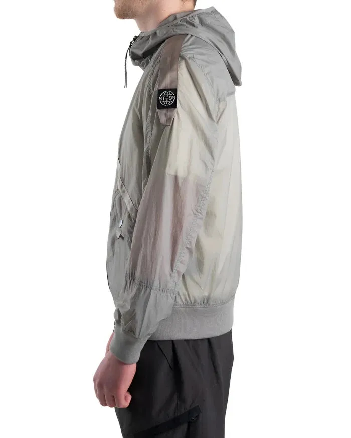 ID70355-ST95 Light Grey Helio Jacket Tear Resistant Material AllPurposeFastening