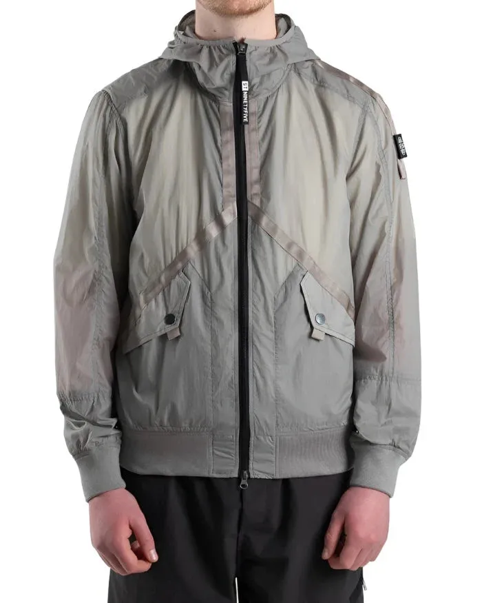ID70355-ST95 Light Grey Helio Jacket Reinforced Edging