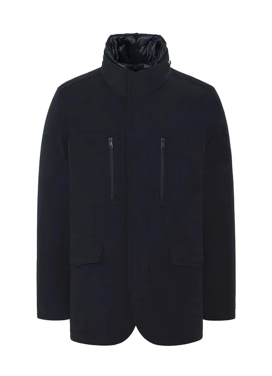 Many Pockets ID80245-Duno Navy Otis Jacket