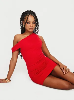 Marcou Mini Dress Red Trendy Cut