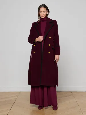 Tech Use snap closure Irene Long Coat
