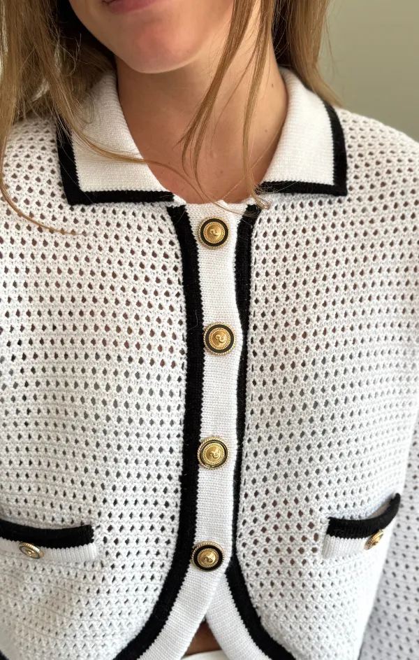 GarmentSpecific Storage Solutions Jackie Crop Cardigan