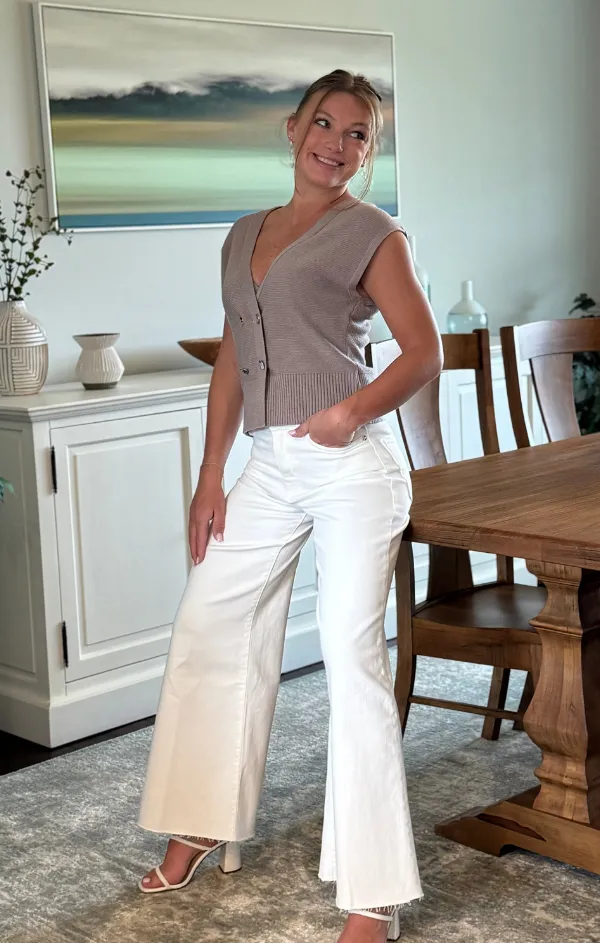 Jayda Double Breasted Vest Off-Duty Fit