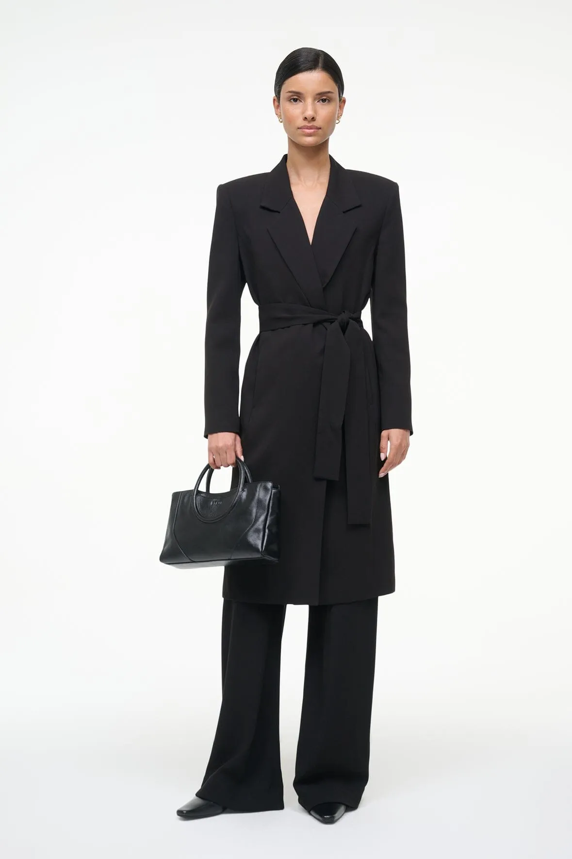 JOLENE JACKET | BLACK Effortless Look Sleek Layers