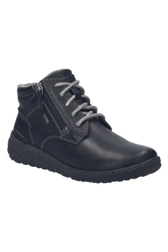 Josef Seibel Ruby 54 90554 in Black High Traction Mountain Climber