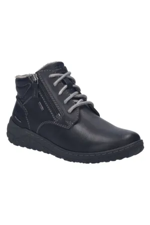 Josef Seibel Ruby 54 90554 in Black High Traction Mountain Climber