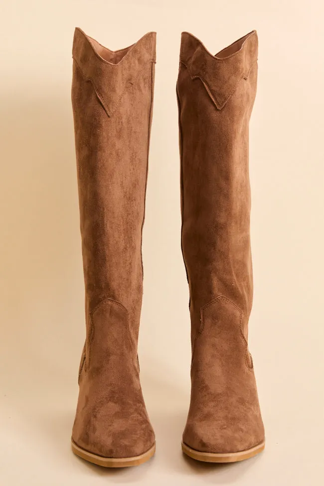 Travel Companion Rubber Compound Outsole Juliette Brown Cowboy Boots