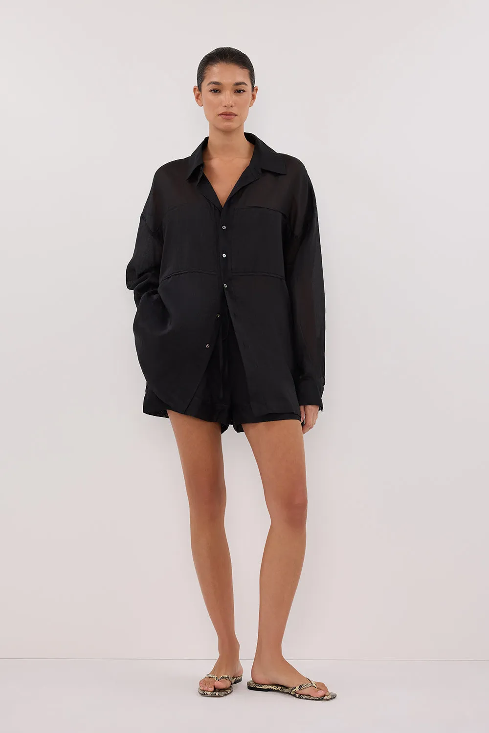 Fitness wear Classic Comfort KAI BLACK RAMIE SHORT