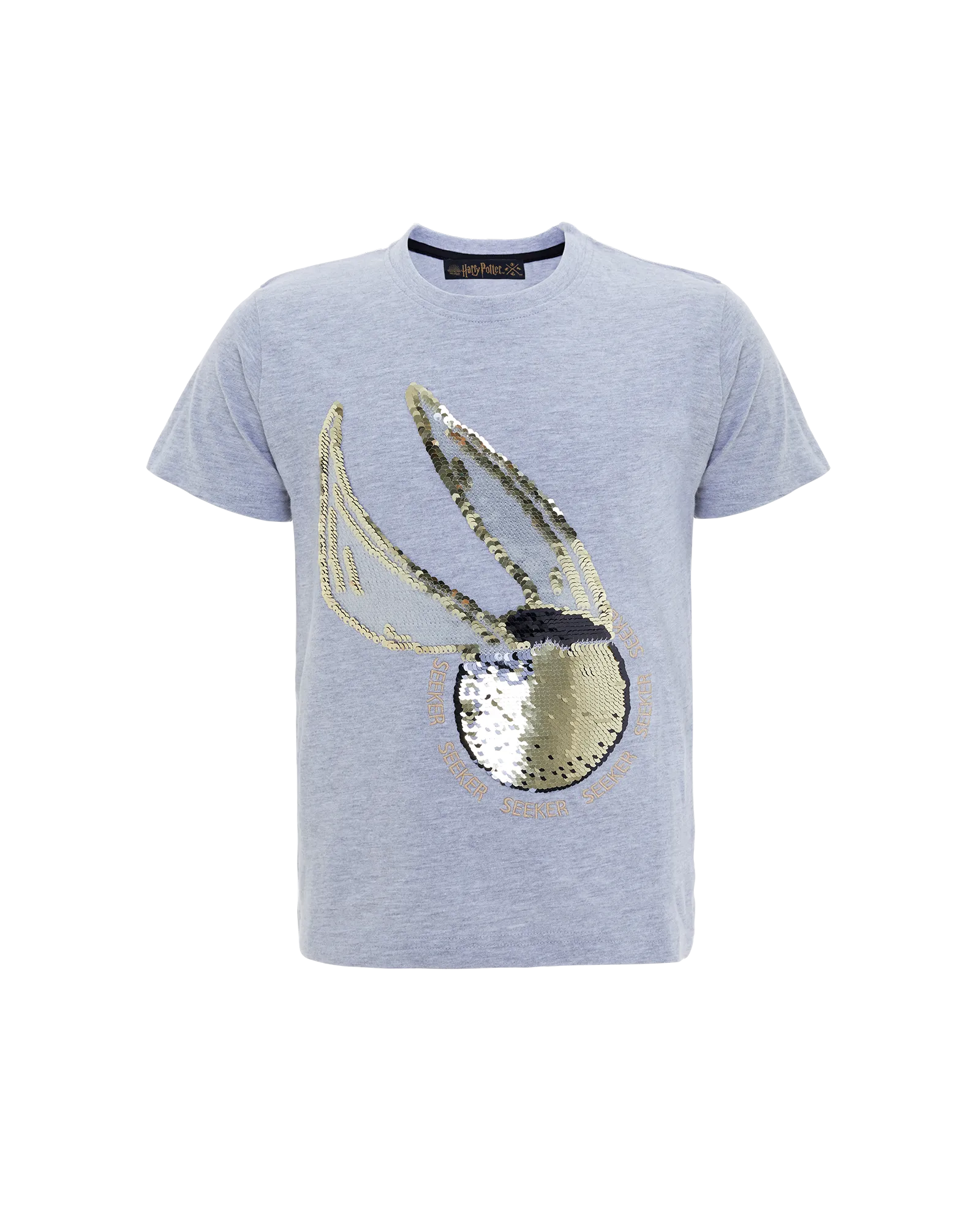 Kids Golden Snitch Sequin T-Shirt AdvancedMoistureManagement