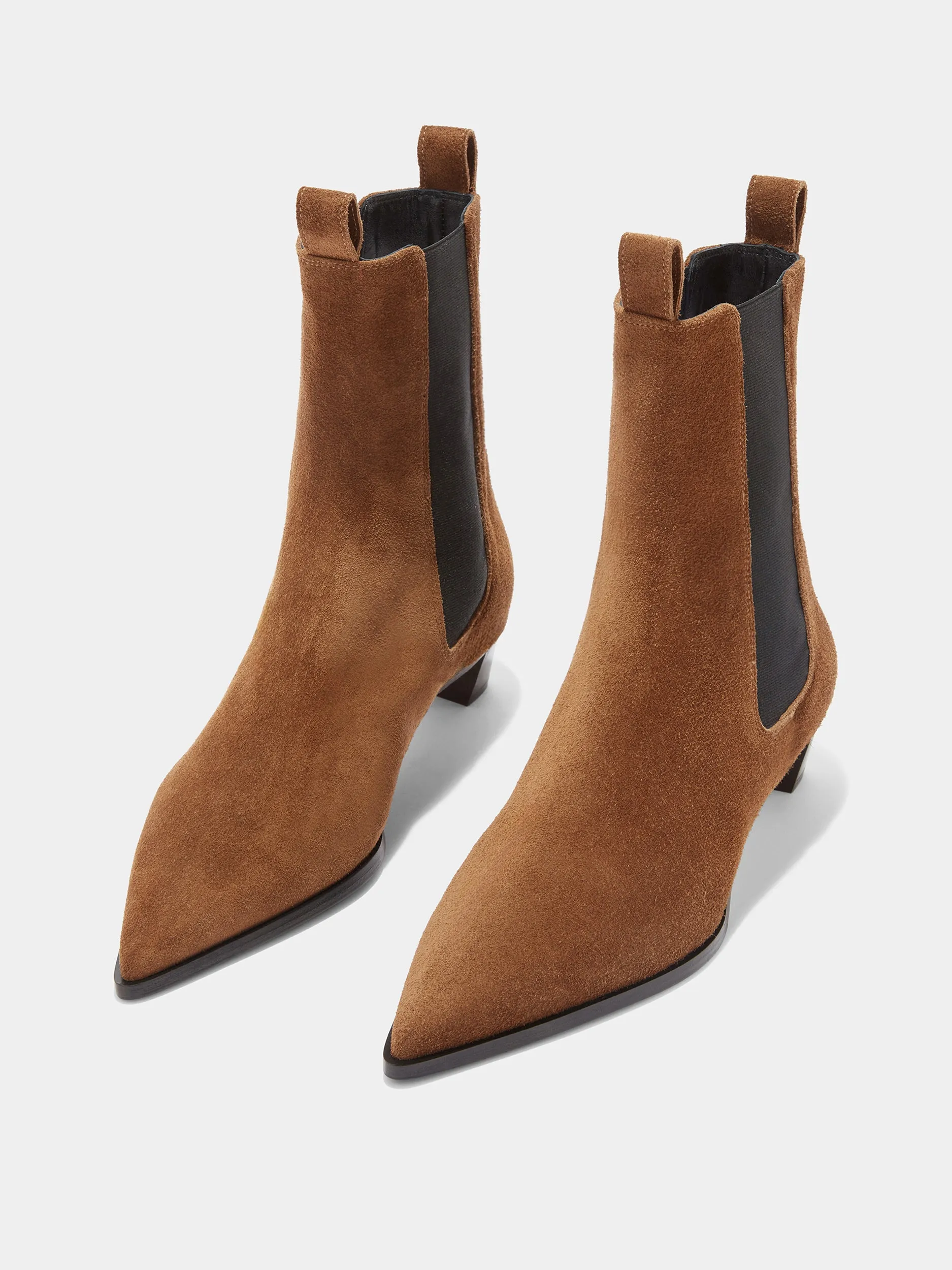 Kiki Suede Chelsea Boots Closed Toe Design Eco Material Cold Climate