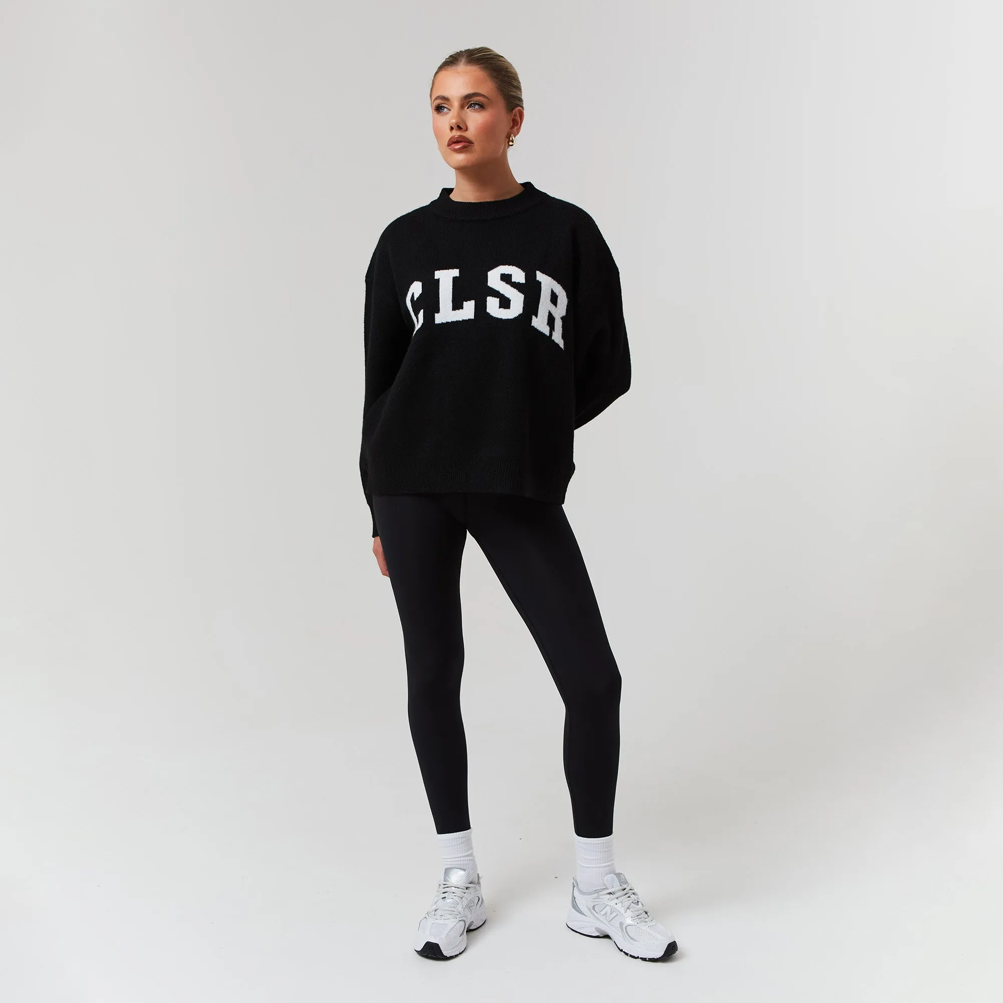CompressionEnhanced Easy Cool Knit Crewneck | Black