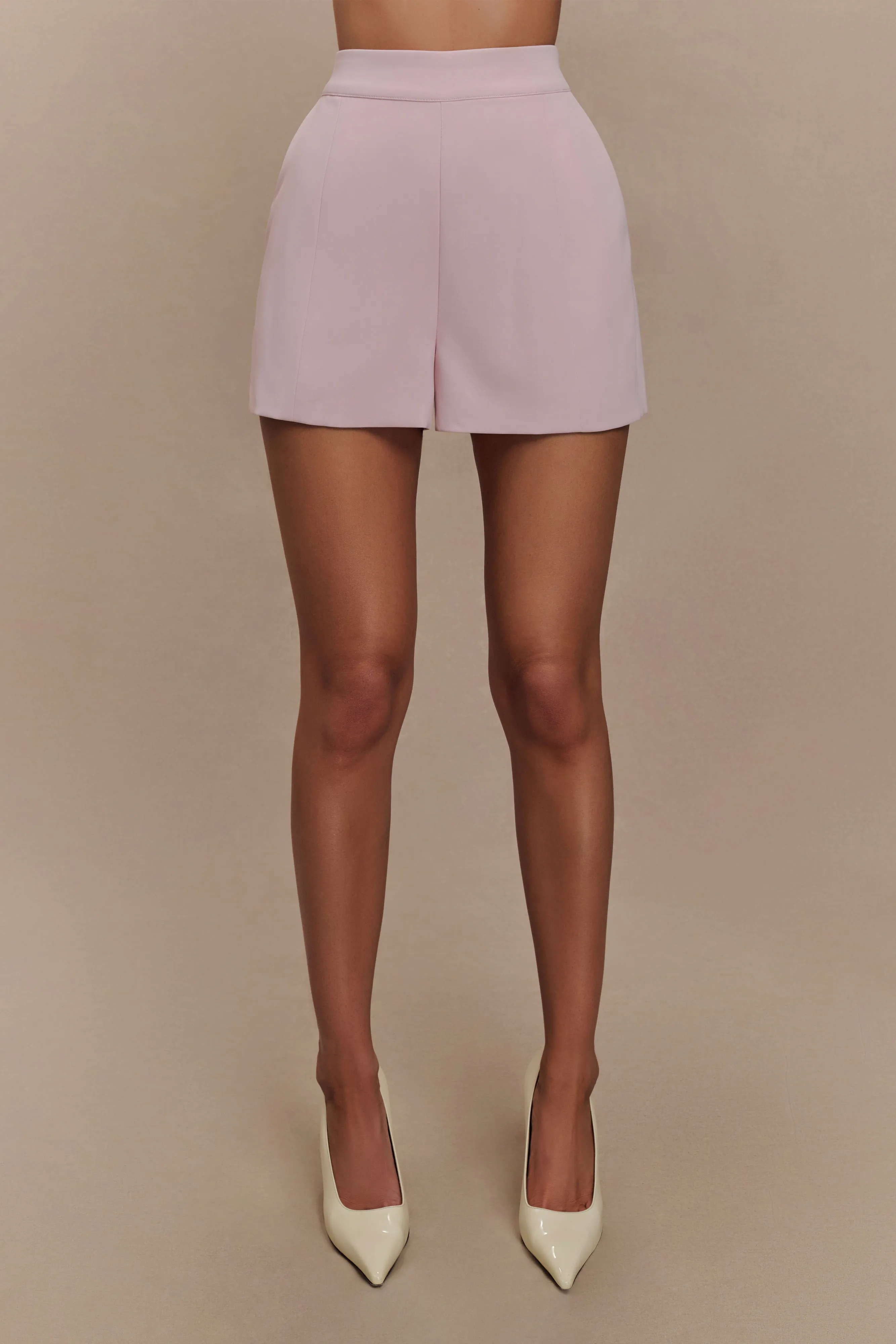 Korrie Suiting Short - Powder Pink Breezy Fit Quick Fit Style