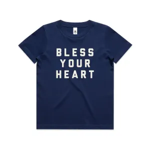 Bless Your Heart - Kids Tee Informal charm Loose fitting comfort