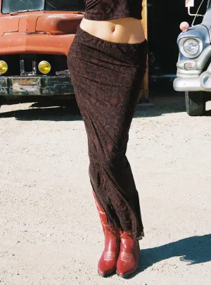 Hostona Maxi Skirt Mutli City Ready