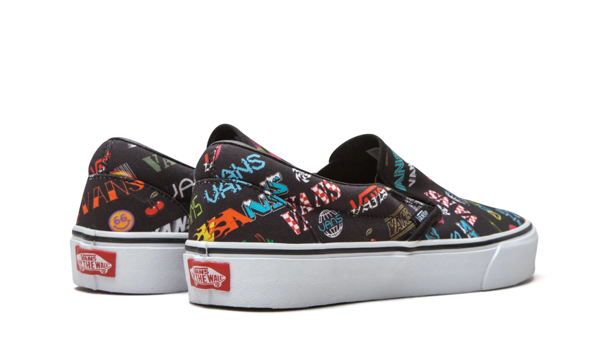Balanced feel School Go Slip-On "Graffiti"