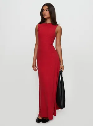 Essential Style Lewisa Maxi Dress Red