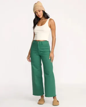 Minimalist Fit EcoFriendlyDye Billabong Womens Pants Free Fall High-Waist