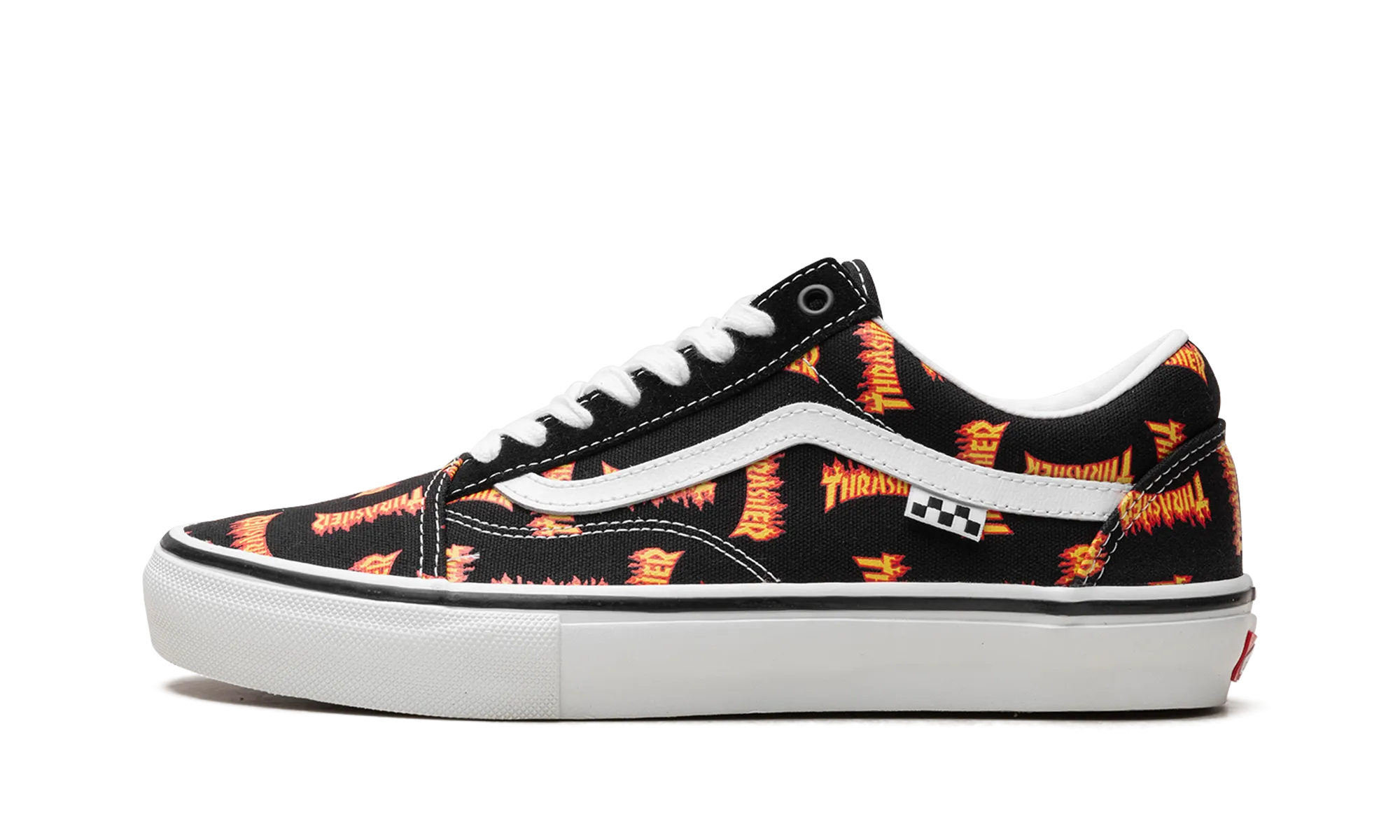 Old Skool "Thrasher All Over Flame Logo" Dusk Run