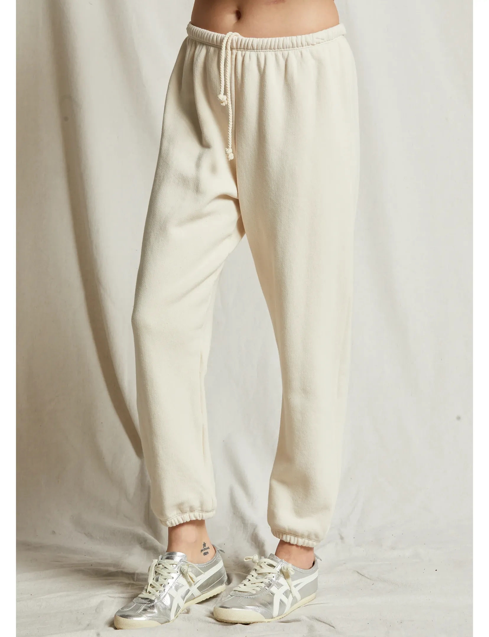 Stevie Fleece Sweatpants, Sugar Sporty Touch