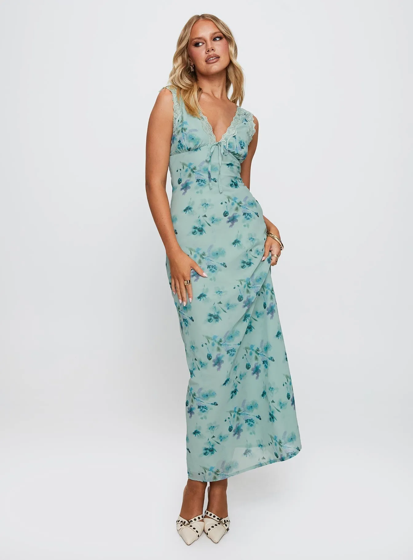 Liliya Floral Maxi Dress Multi Active Outfit Subtle Touch