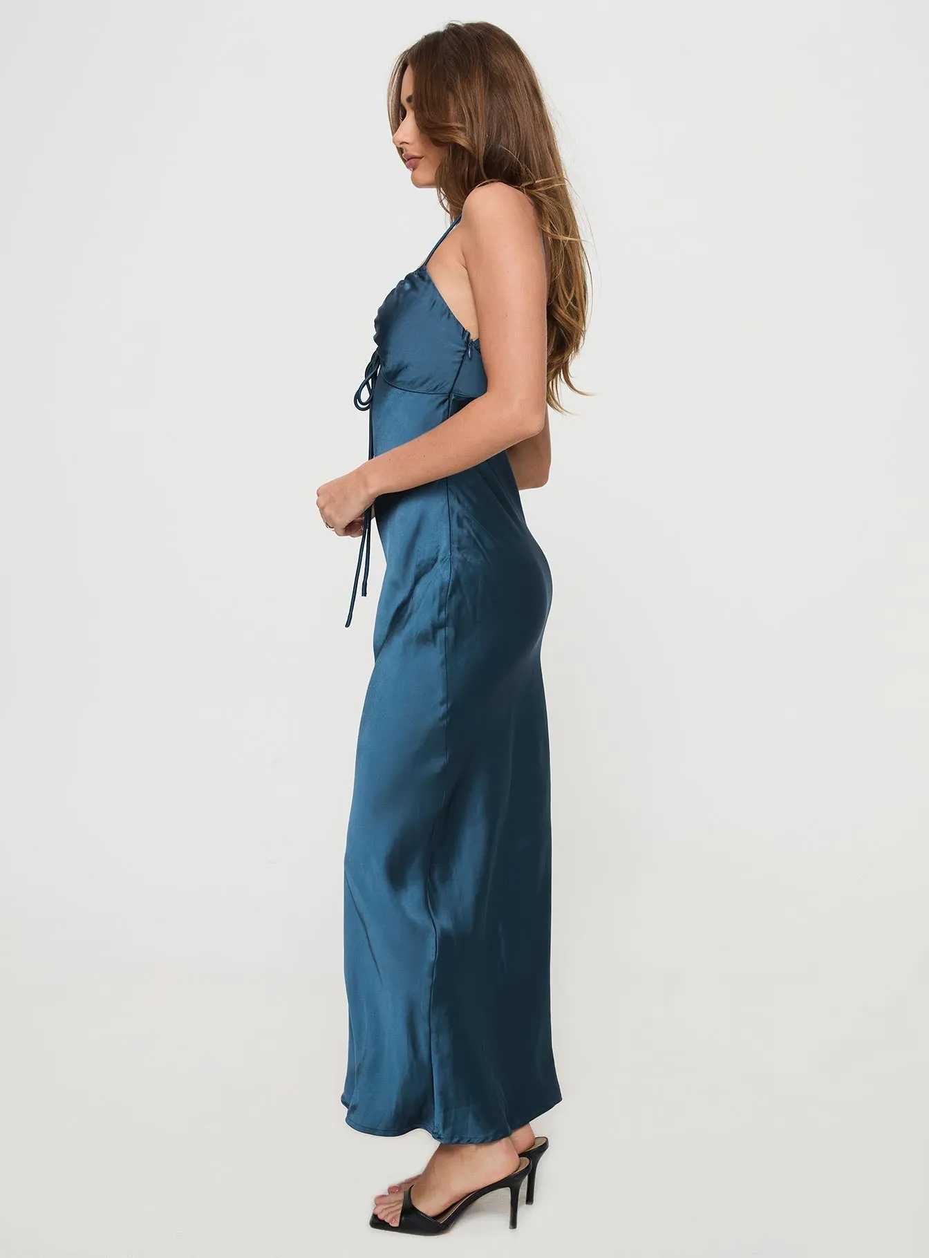 Soft Waist Maguire Maxi Dress Navy