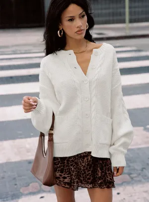 Luned Mini Skirt Leopard Suede Feel