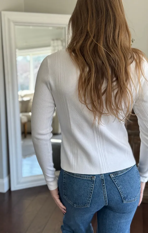 Sustainable Manufacturing Under Cover Marilyn Long Sleeve Cardigan