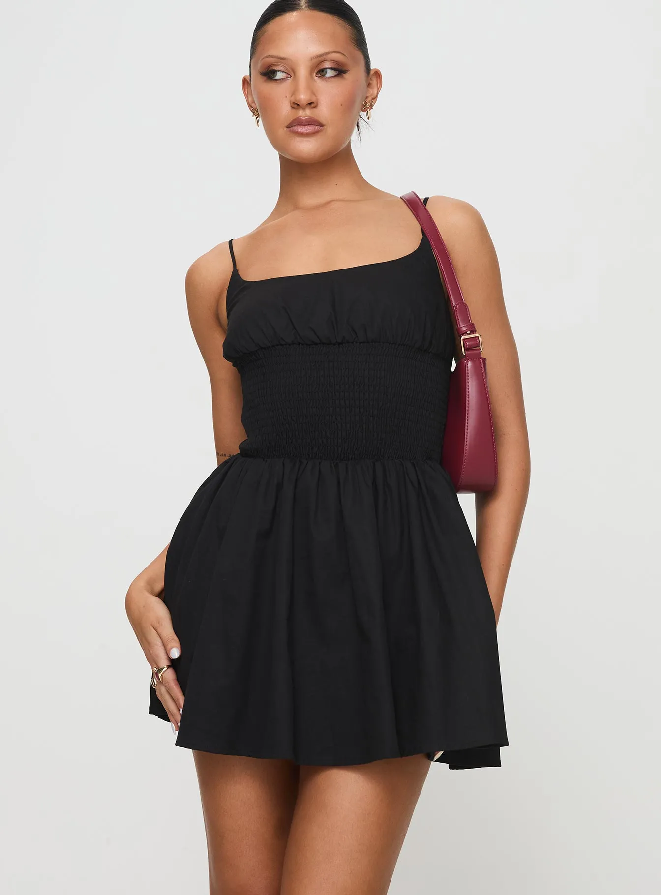 Matisse Mini Dress Black Day Love Date Vibe