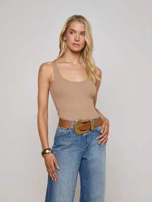 Love Core Casual Sweater Nica Scoopneck Bodysuit