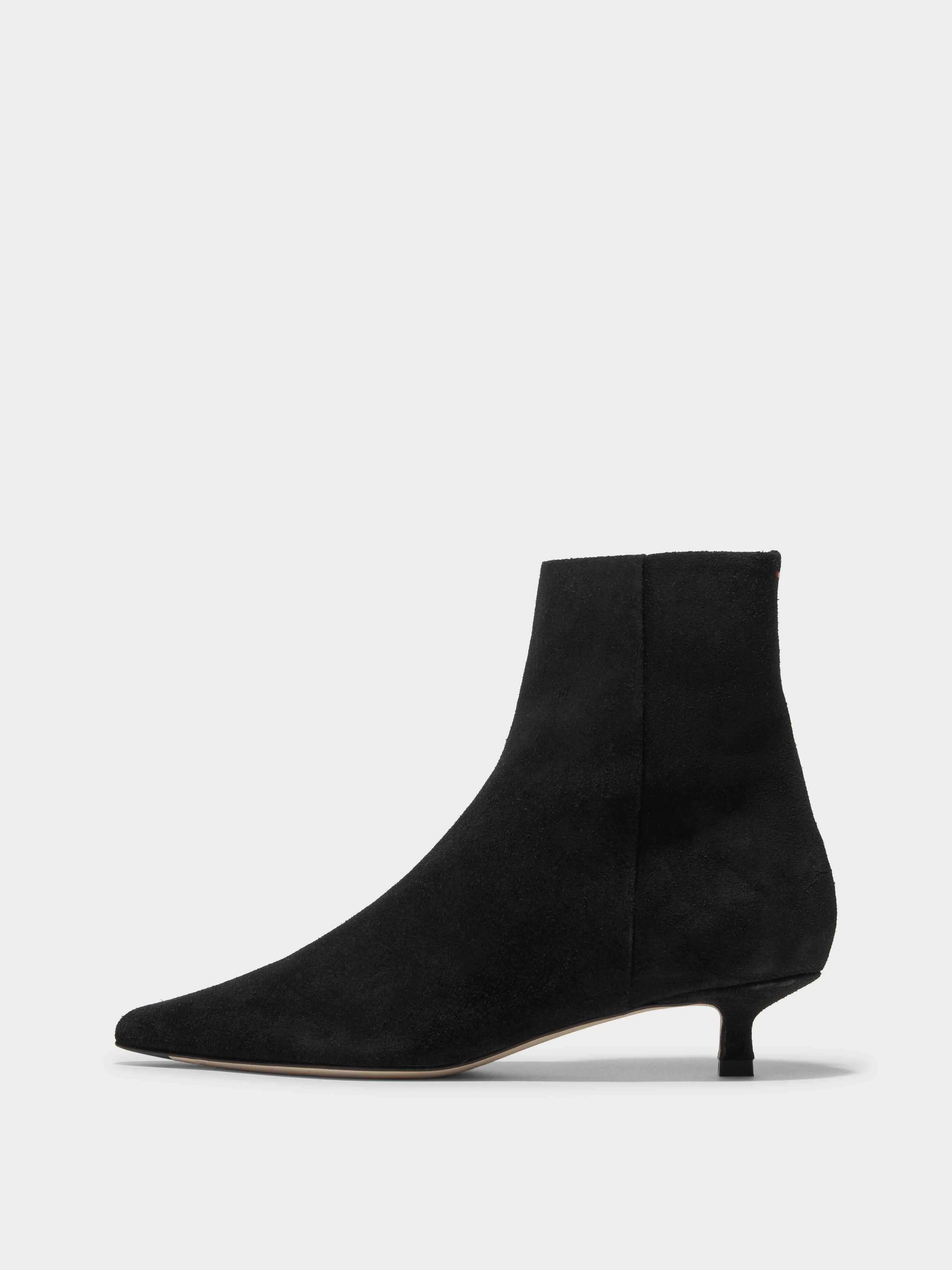Quiet Sole Sofie Suede Ankle Boots