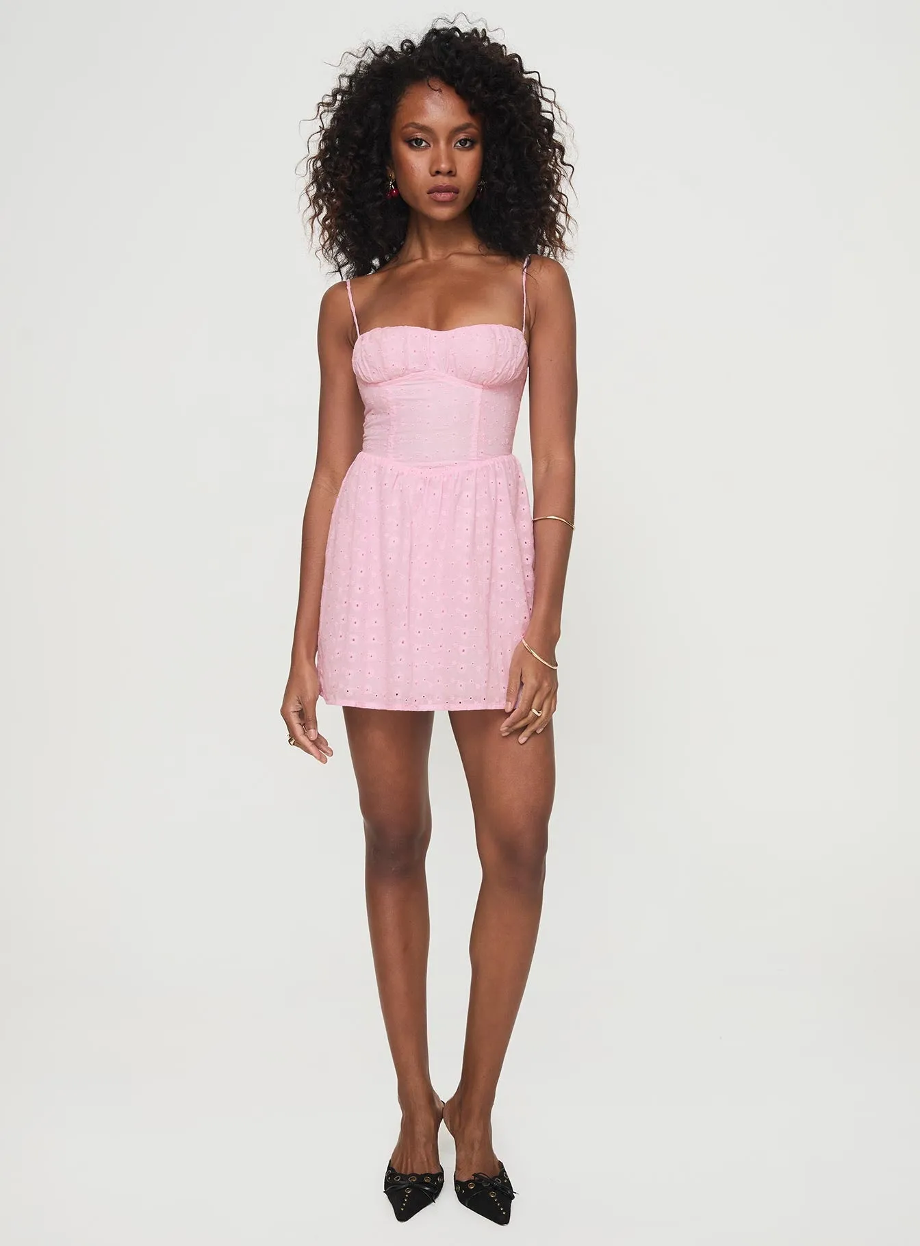 Mckilah Mini Dress Pink Smooth Shape