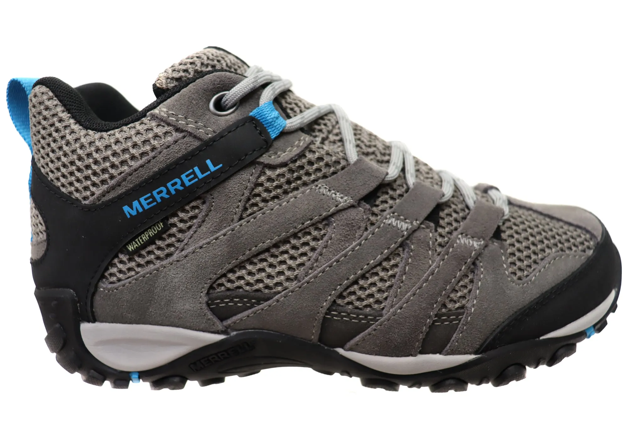 Flexible structure Merrell Womens Alverstone Mid Waterproof Comfort Leather Hiking Boots