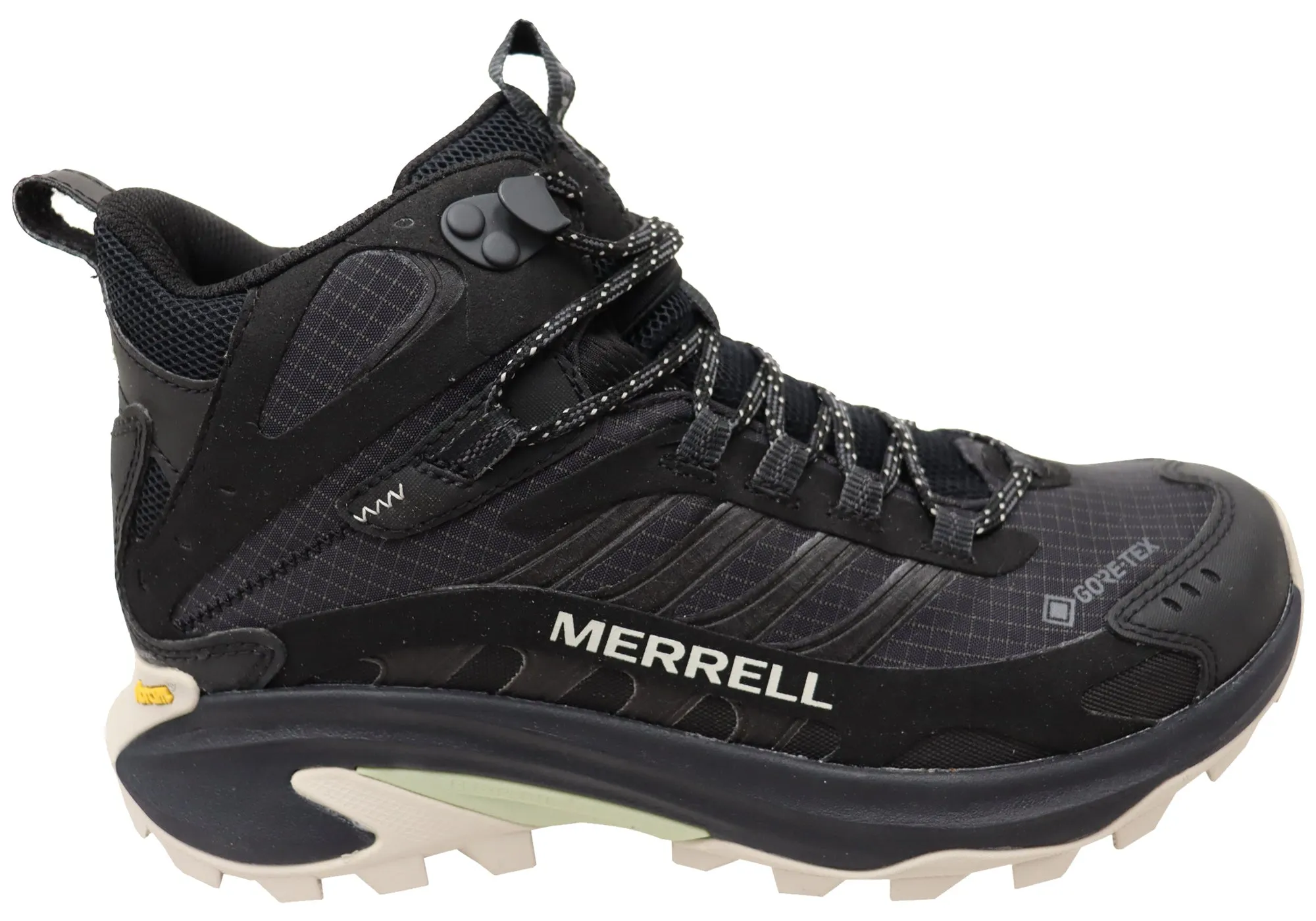 Animal Spot anti-odor Merrell Womens Moab Speed 2 Mid Gore Tex Comfortable Lace Up Boots