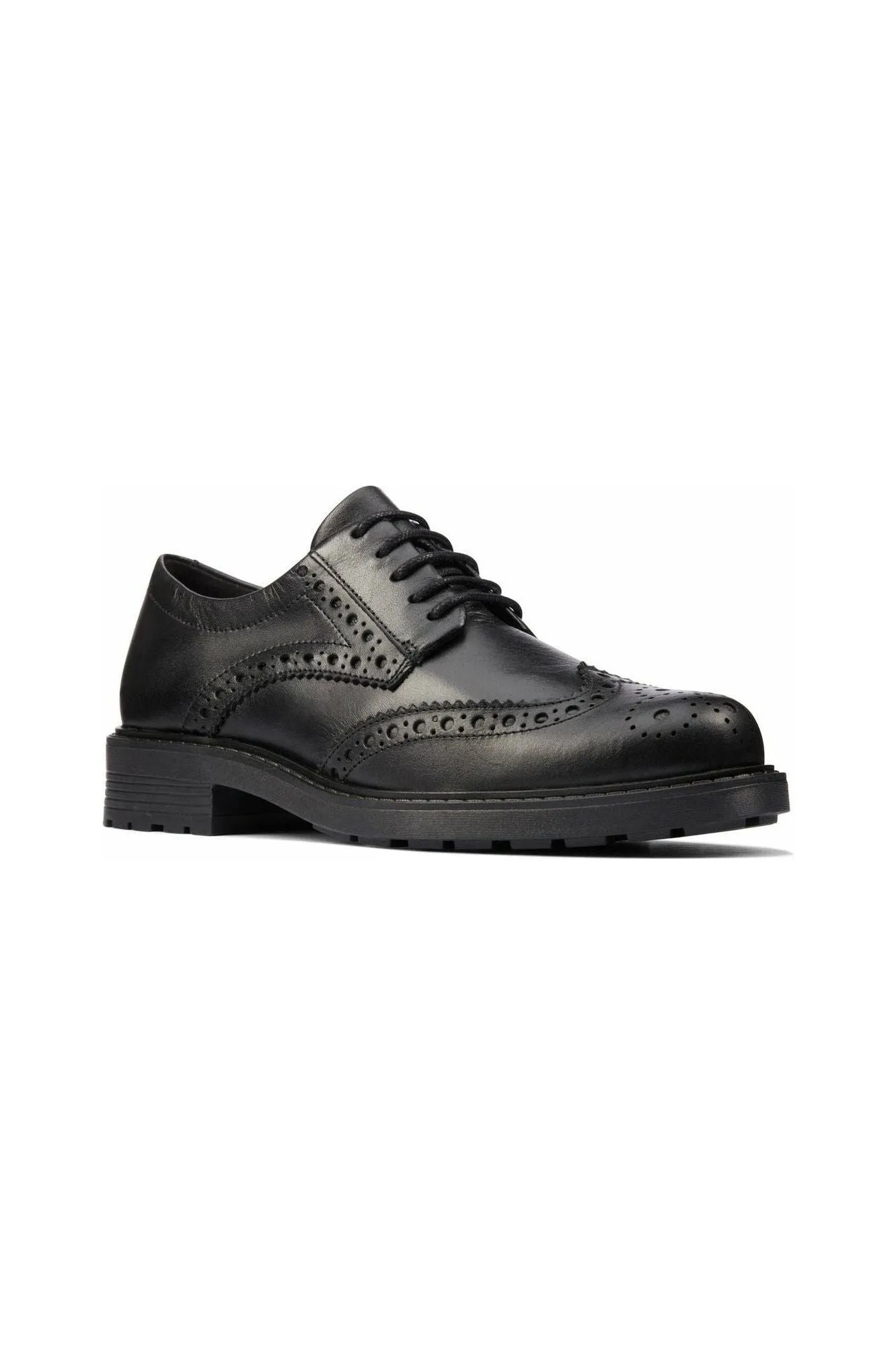 Clarks Orinoco2 Limit Black Leather Body Align