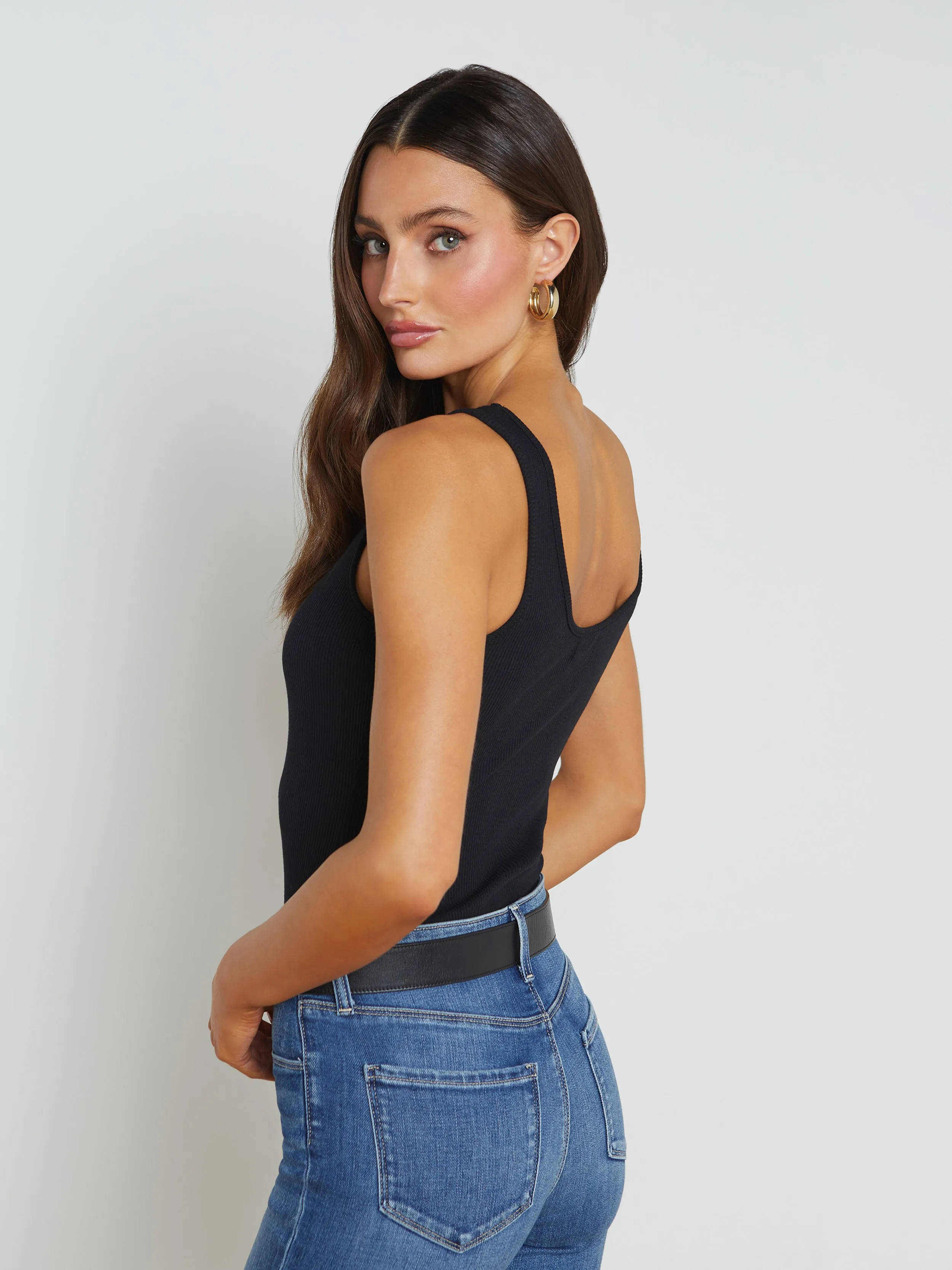 Nica Scoopneck Bodysuit Lounge Gear