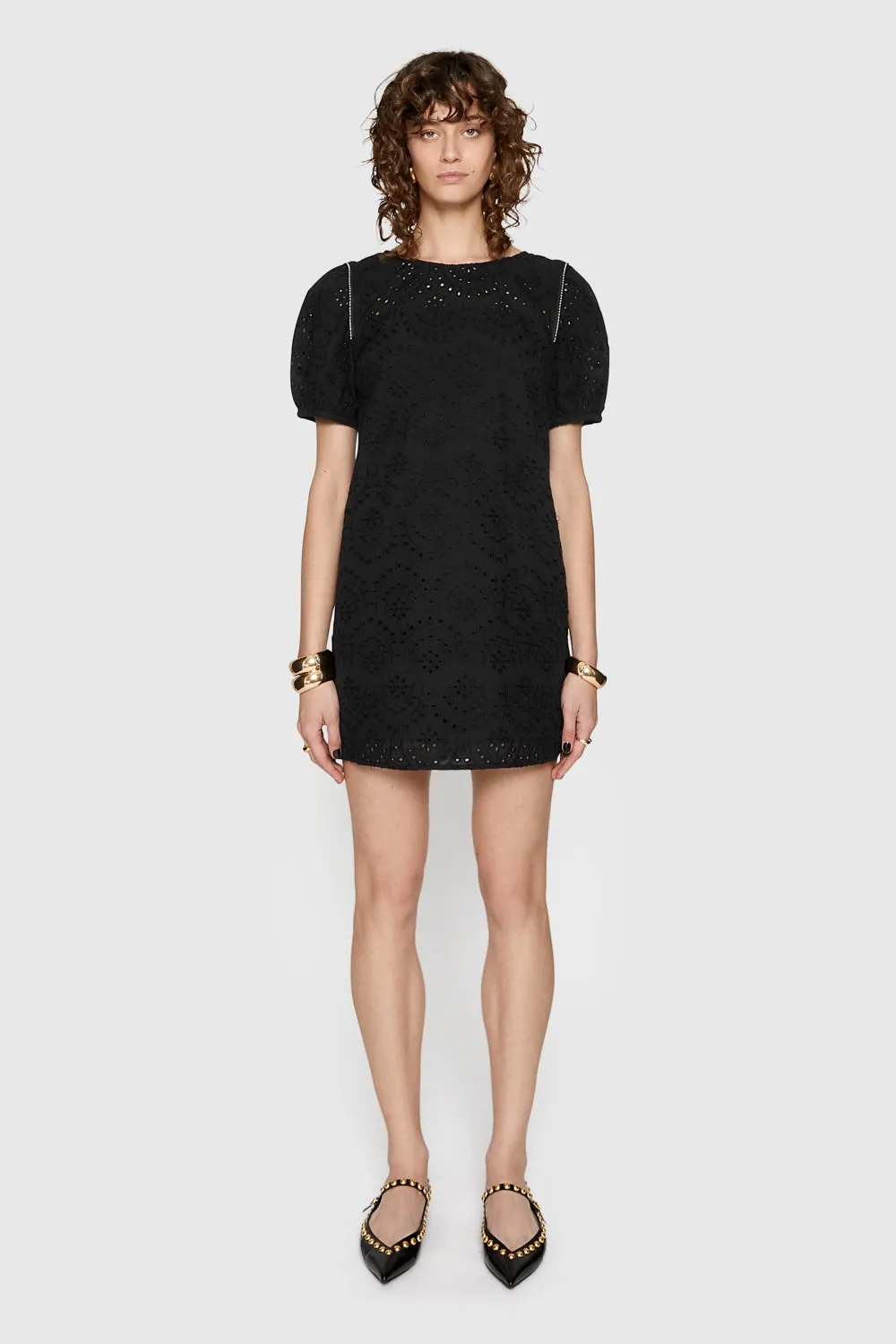 Work-Ready Look Lincoln Eyelet Dress